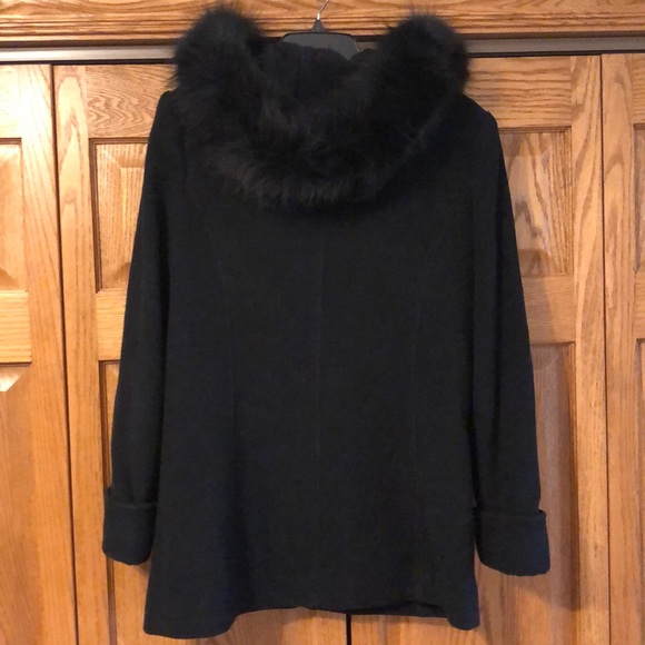 Worthington Black wool coat - Picture 2 of 2